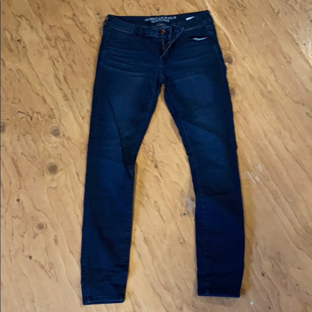 ♥️SALE American Eagle Super Low Jegging 10 Long